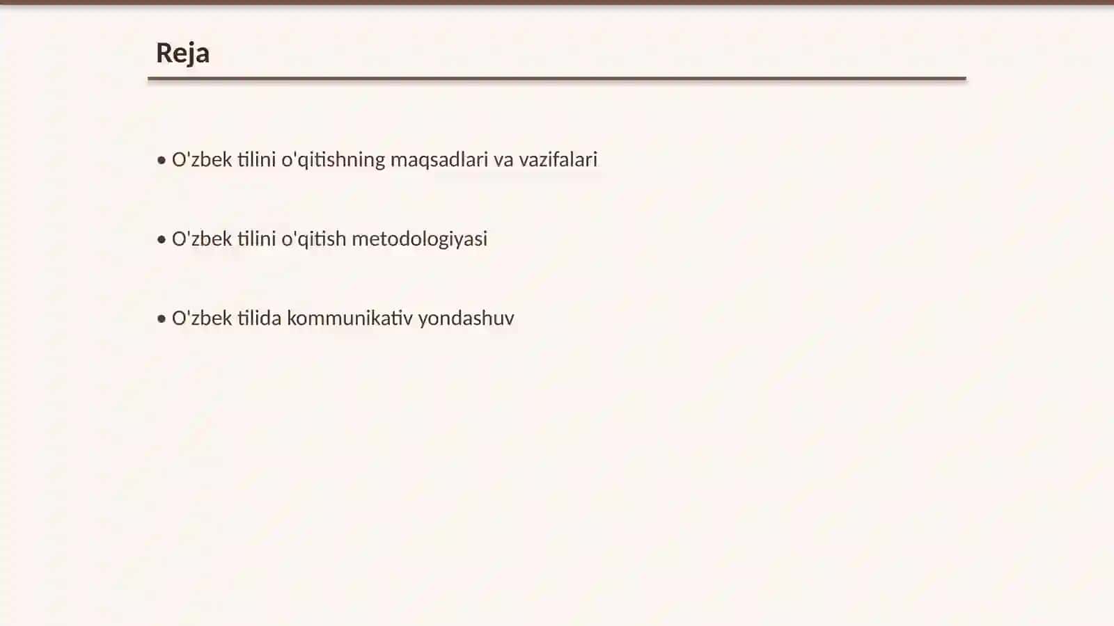 O'zbek tilini o'qitishga doir yondashuv va tamoyillar 2