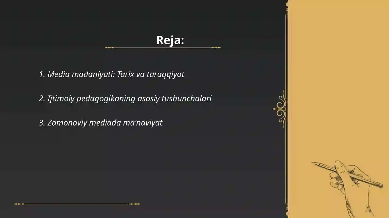 Media madaniyat va ijtimoiy pedagogika 2