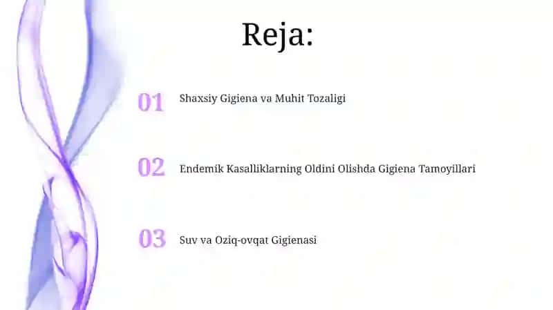 Endemik kasalliklarni oldini olishning gigienik asoslari 2