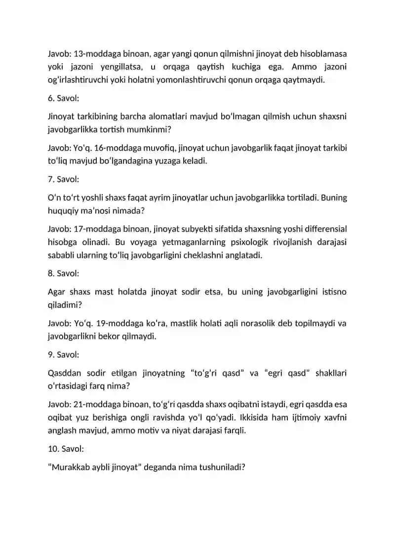 Jinoyat Kodeksi 2