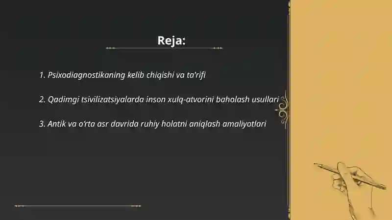 Psixodiagnostika tarixi 2