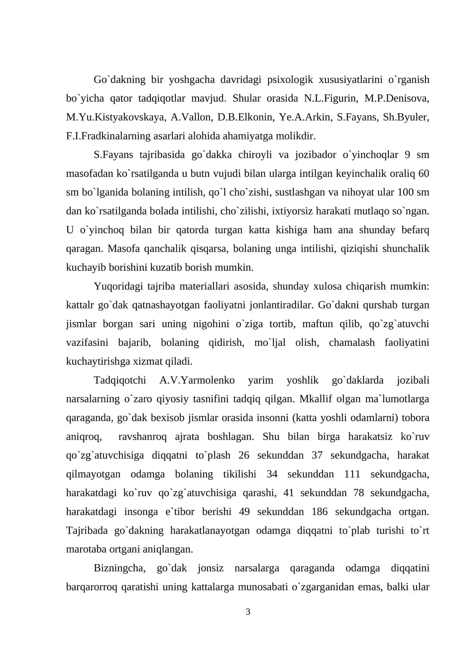 Go`daklik davri 2