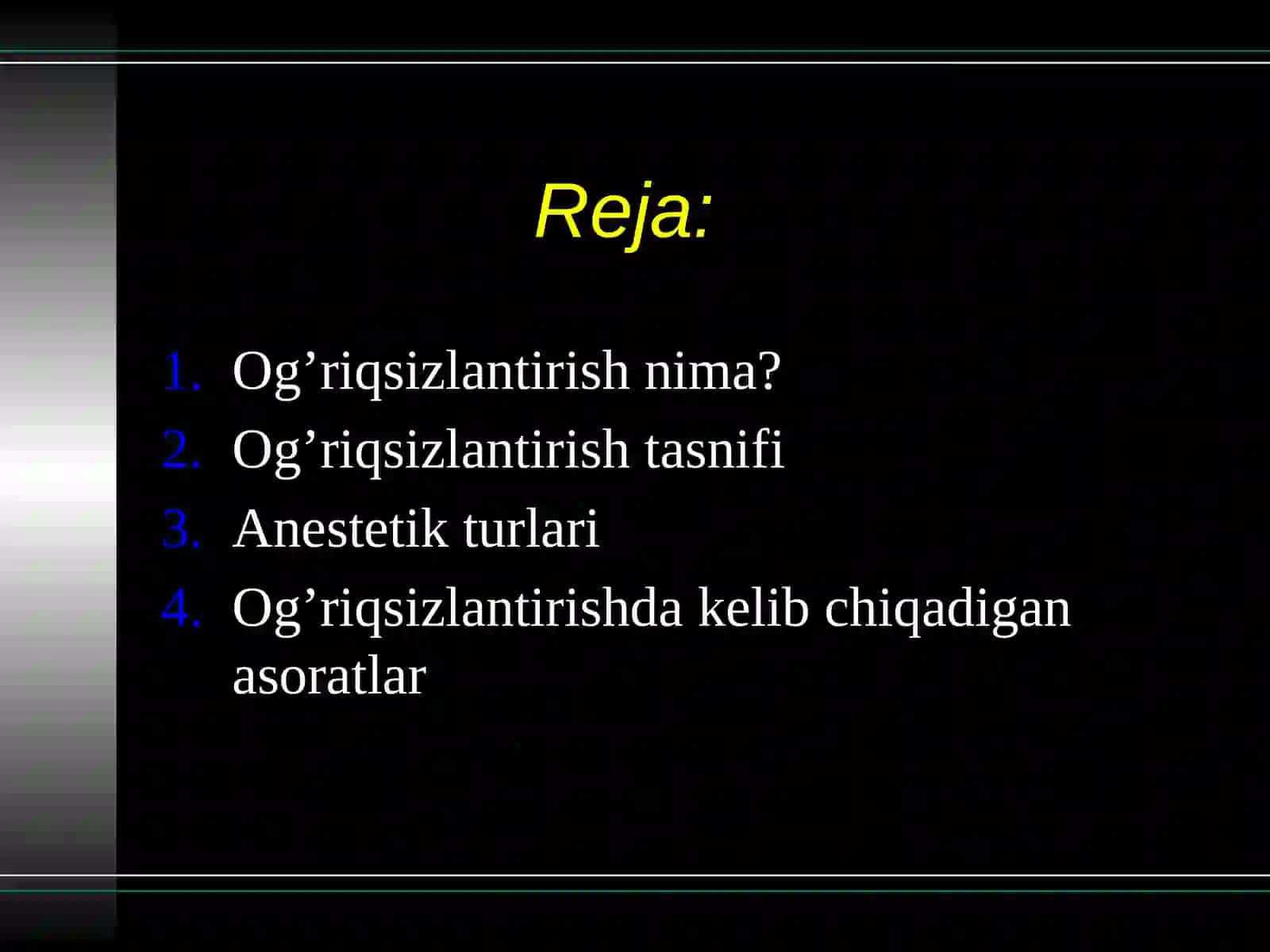 Mаhаlliy аnеsteziya 2