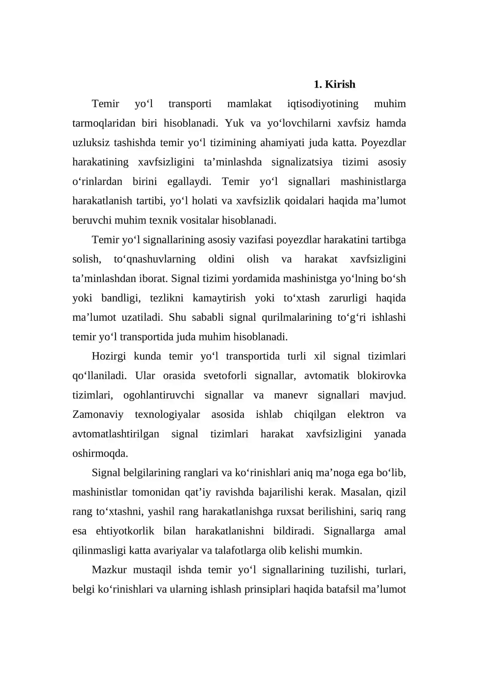Temir yo‘lda signallarning tuzilishi va belgi ko‘rinishlari 2