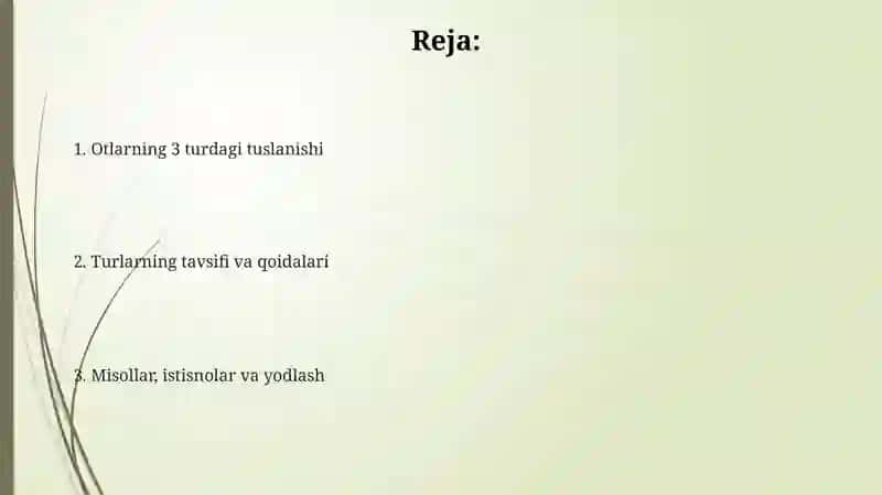 3 chi turlanish otlari 2