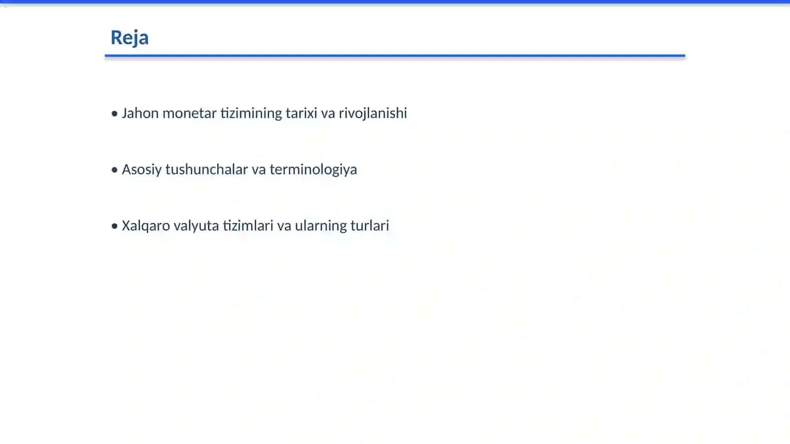 Jahon monetar tizimi 2