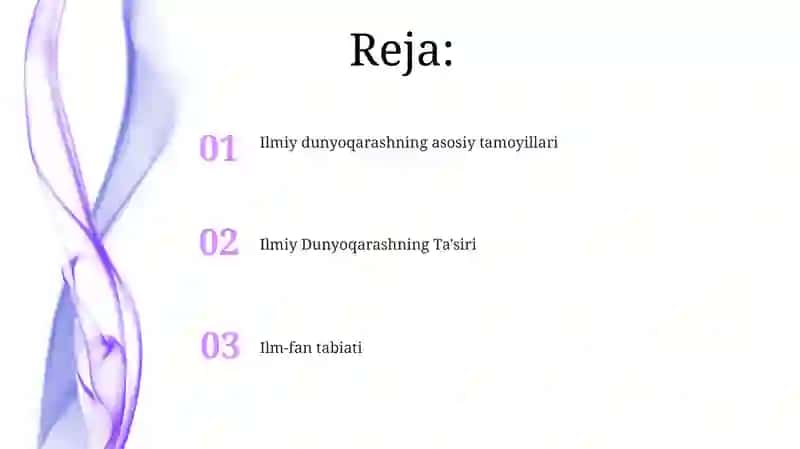 Ilmiy dunyoqarash shakli 2