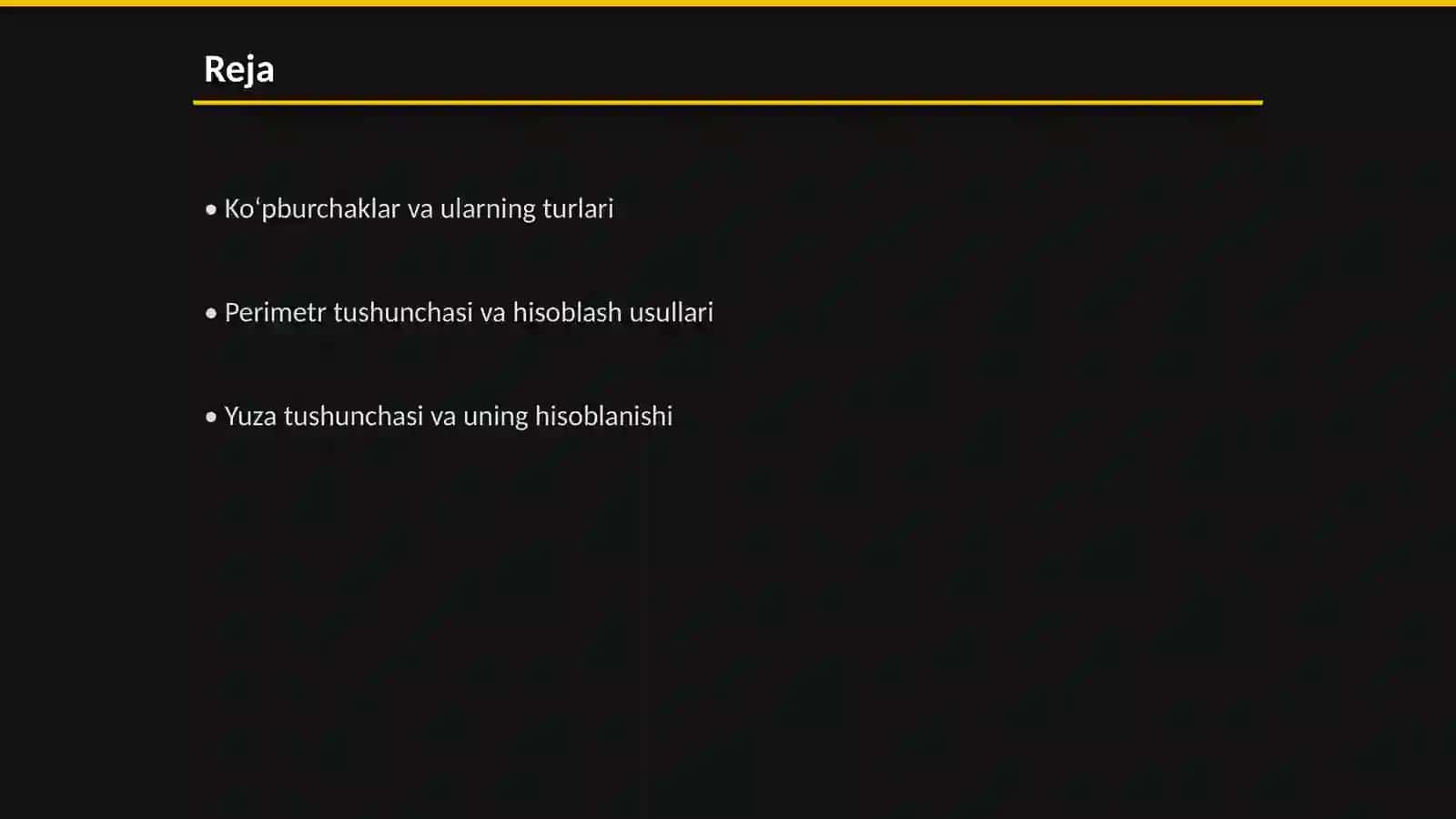 Koʻpburchaklar va ularning turlari 2