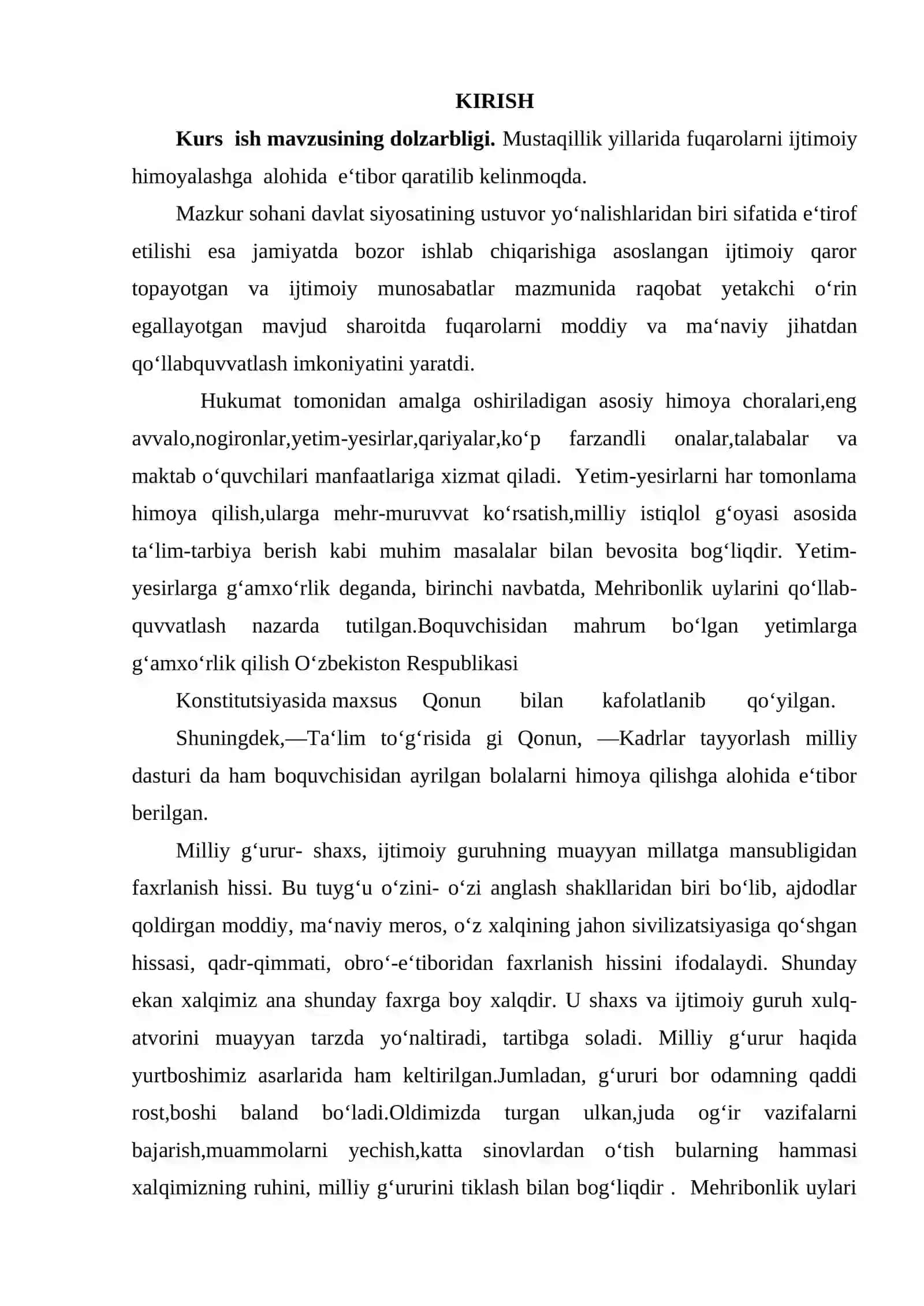 KEKSALAR VA NOGIRONLAR UCHUN INTERNAT UYLARIGA YO'LLANMA BERISH VA FUQAROLARNI PARVARISHLASH TARTIBI 2