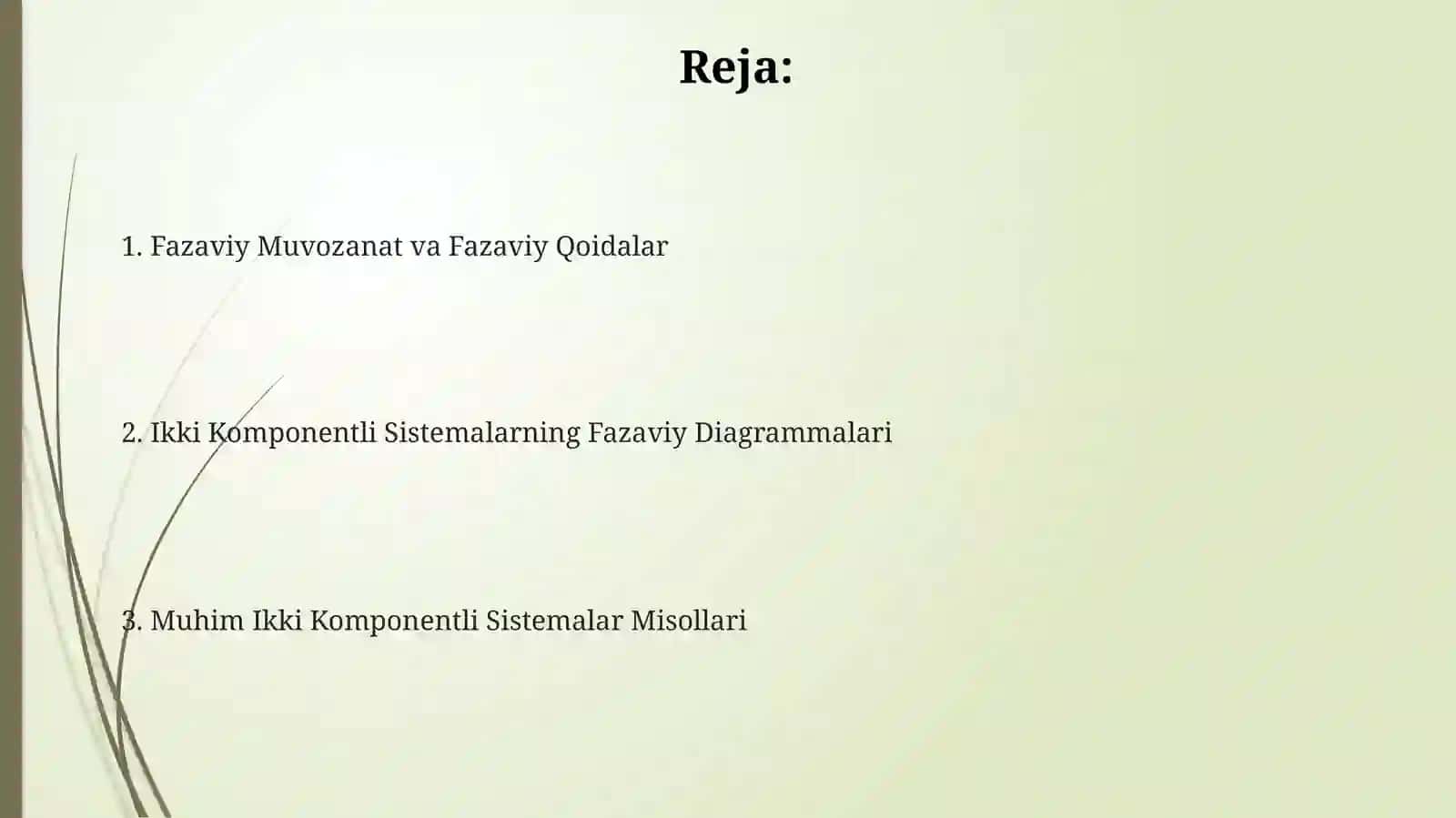 Ikki komponntli sistemalarning holat diagrammalari 2