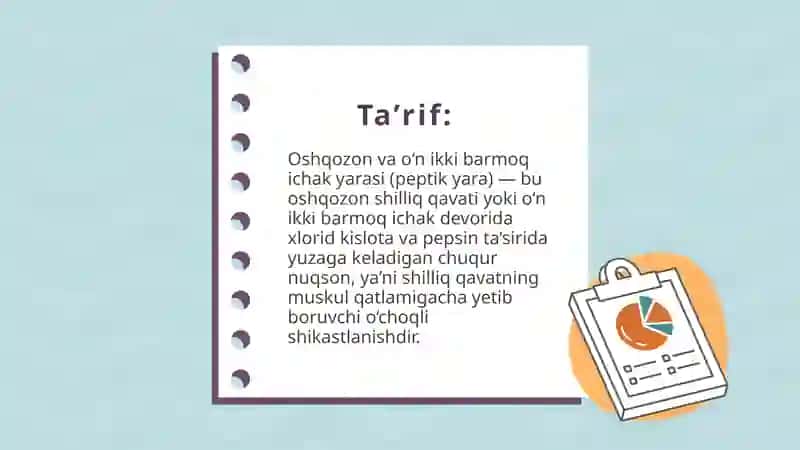 Oshqozon va on ikki barmoq ichak yara kasalligi 2