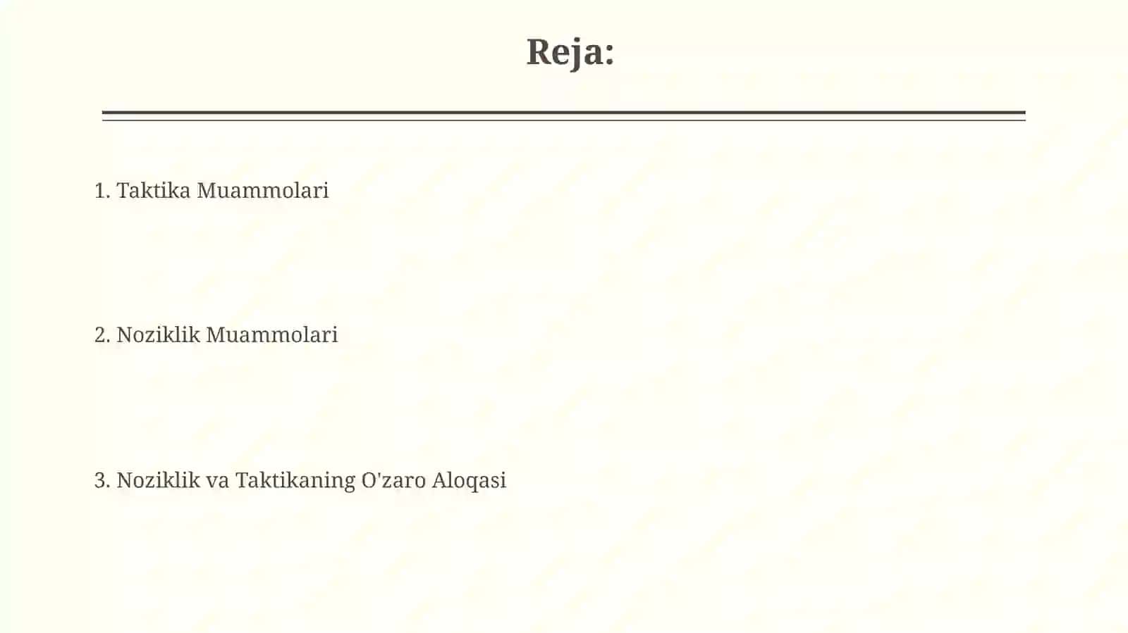 Nazokat va taktik amusmolari 2