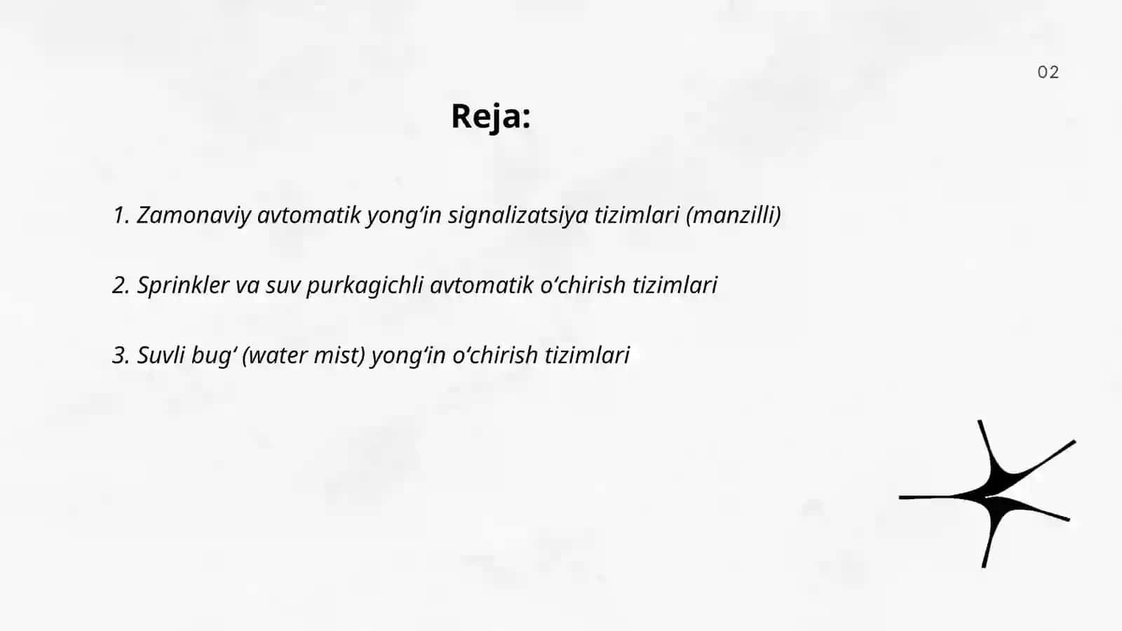 Zamonaviy avtomatik yongʻin signalizatsiya tizimlari 2