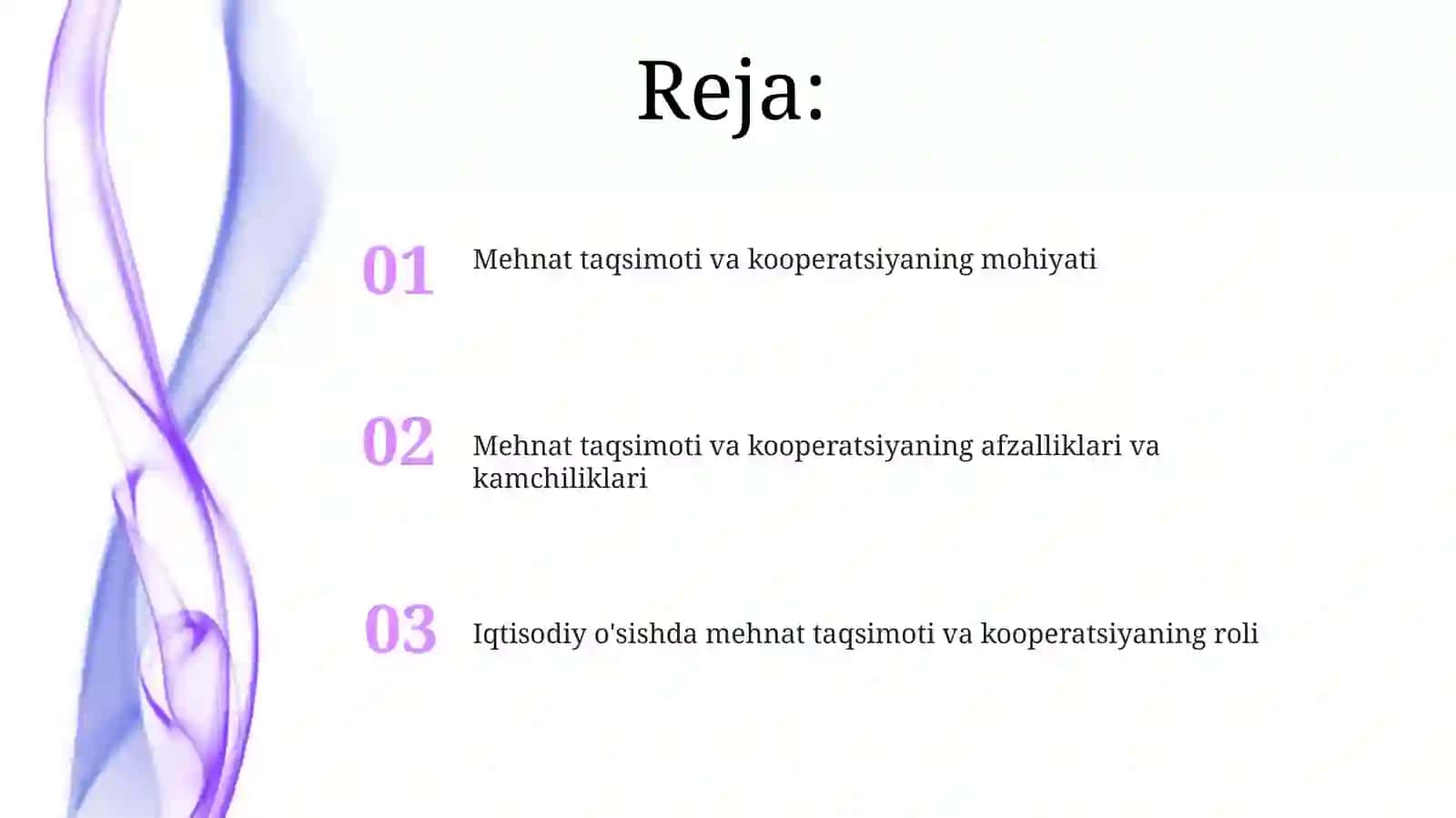 Mehnat taqsimoti va kooperatsiyaning mohiyati 2