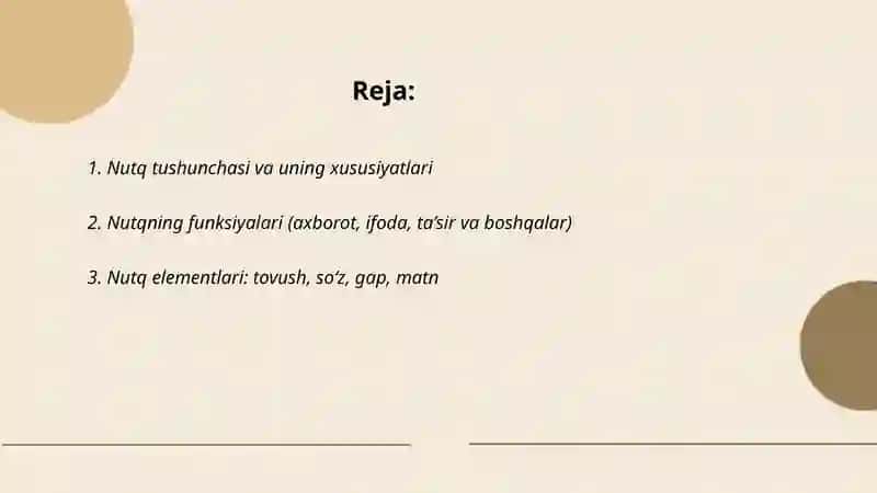 Nutq to‘g‘risida umumiy tushuncha 2