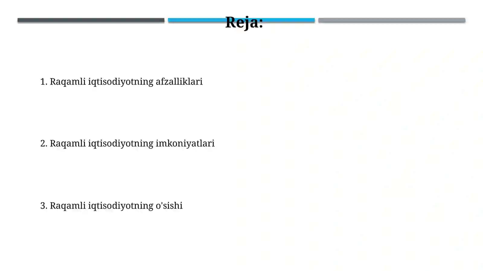 Raqamli iqtisdiyot raqamli iqtisodiyotning afzalliklari 2