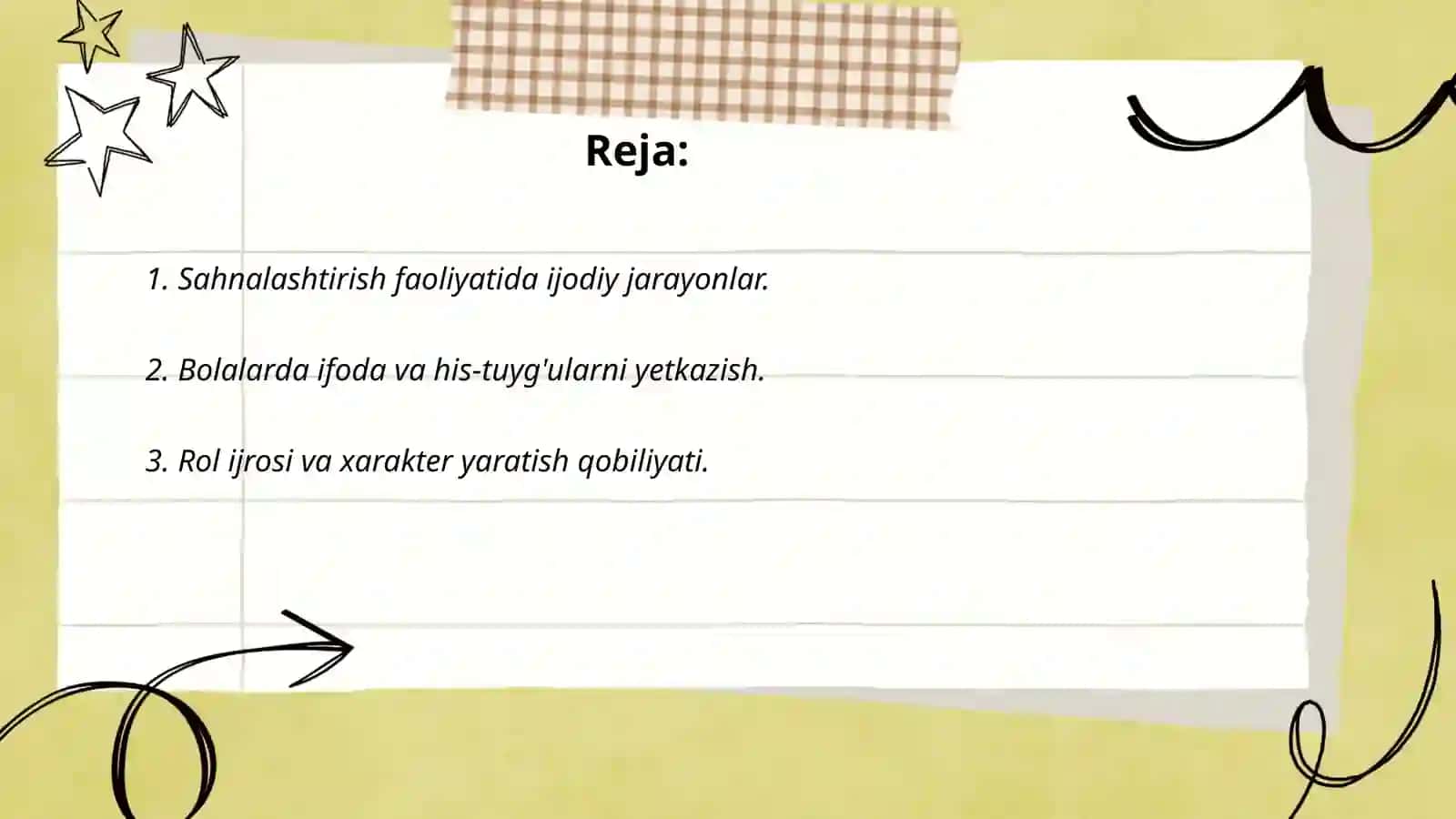 Sahnalashtirish faoliyatida bolalarda aktorlik qobilyatini rivojlantirish 2