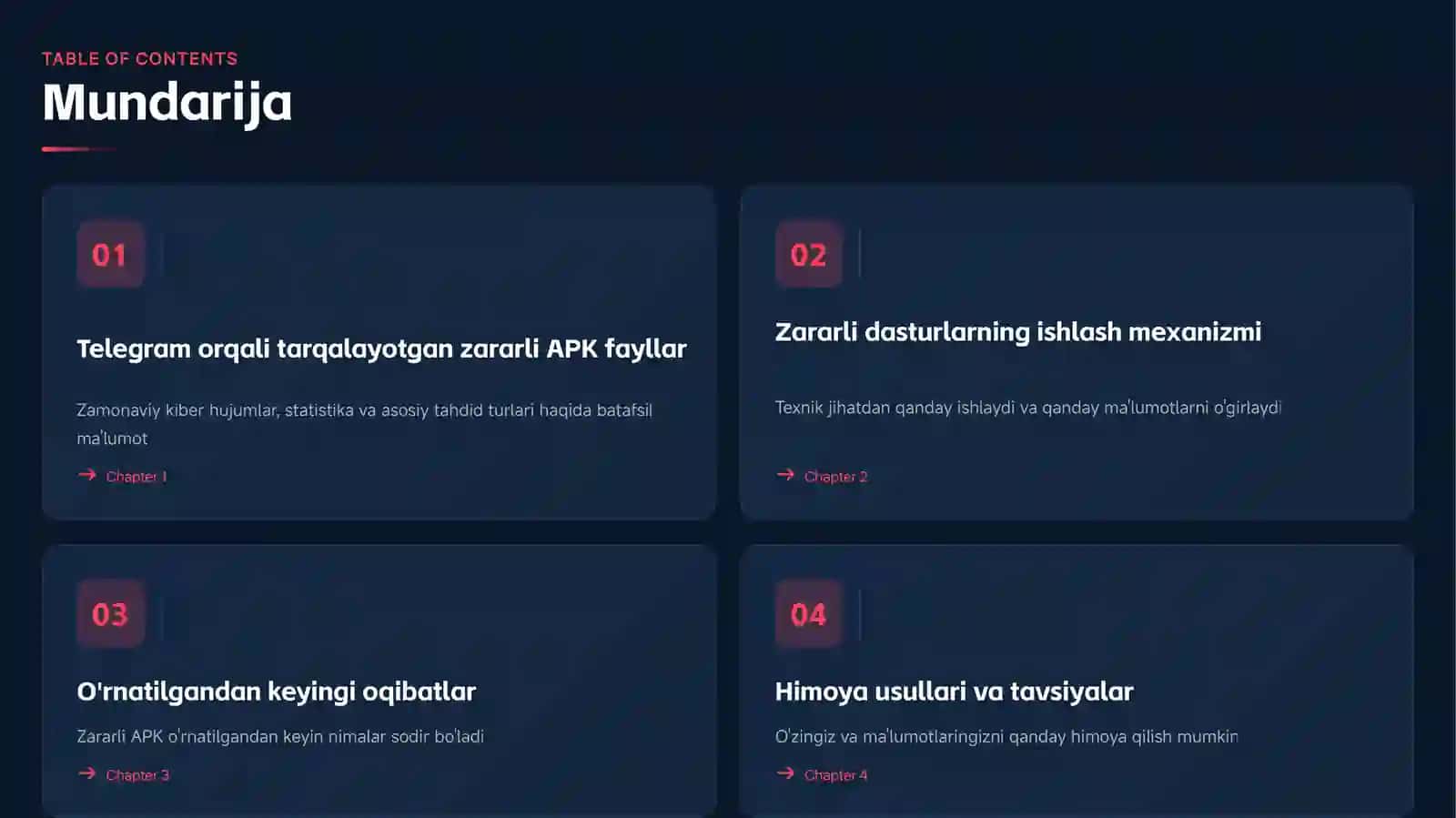 XAVFSIZLIK OGohlantirisi 2