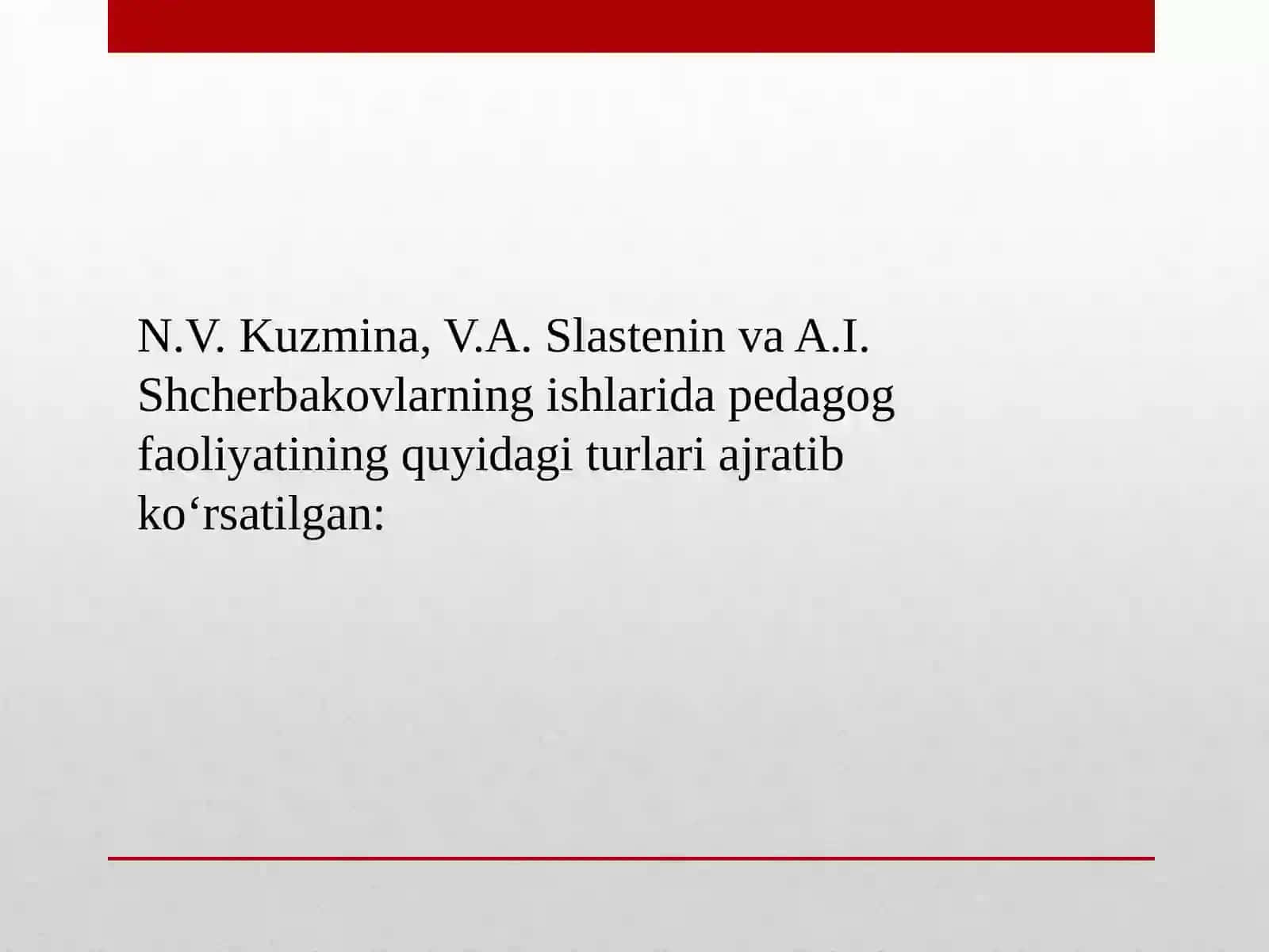 Oliy ta'lim tizimi darslari 2