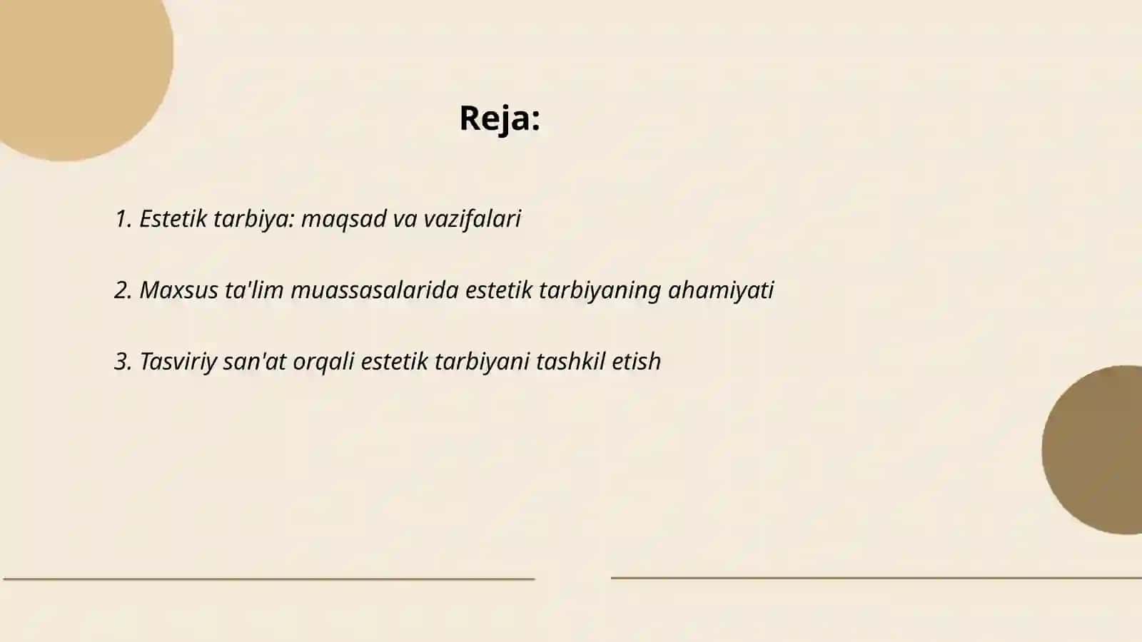 Maxsus ta'lim muassasalarida estetik tarbiya va uni tashkil etish yo'llari 2