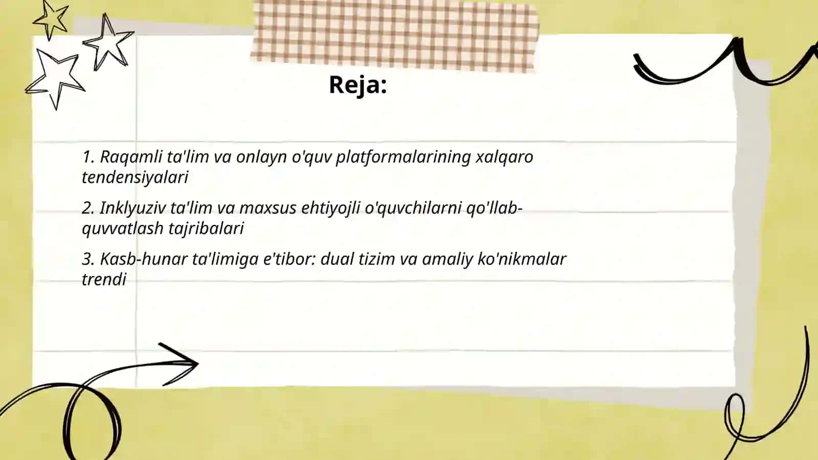 Xorijiy davlatlarning ta'limiy va tarbiyaviy tendensiyalari 2