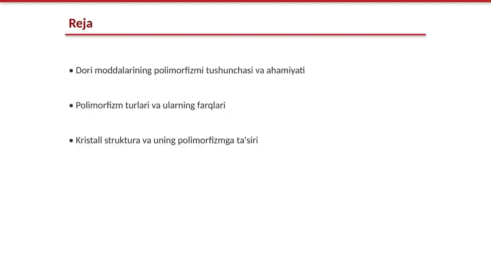 Dori moddalarining polimorfizmi 2