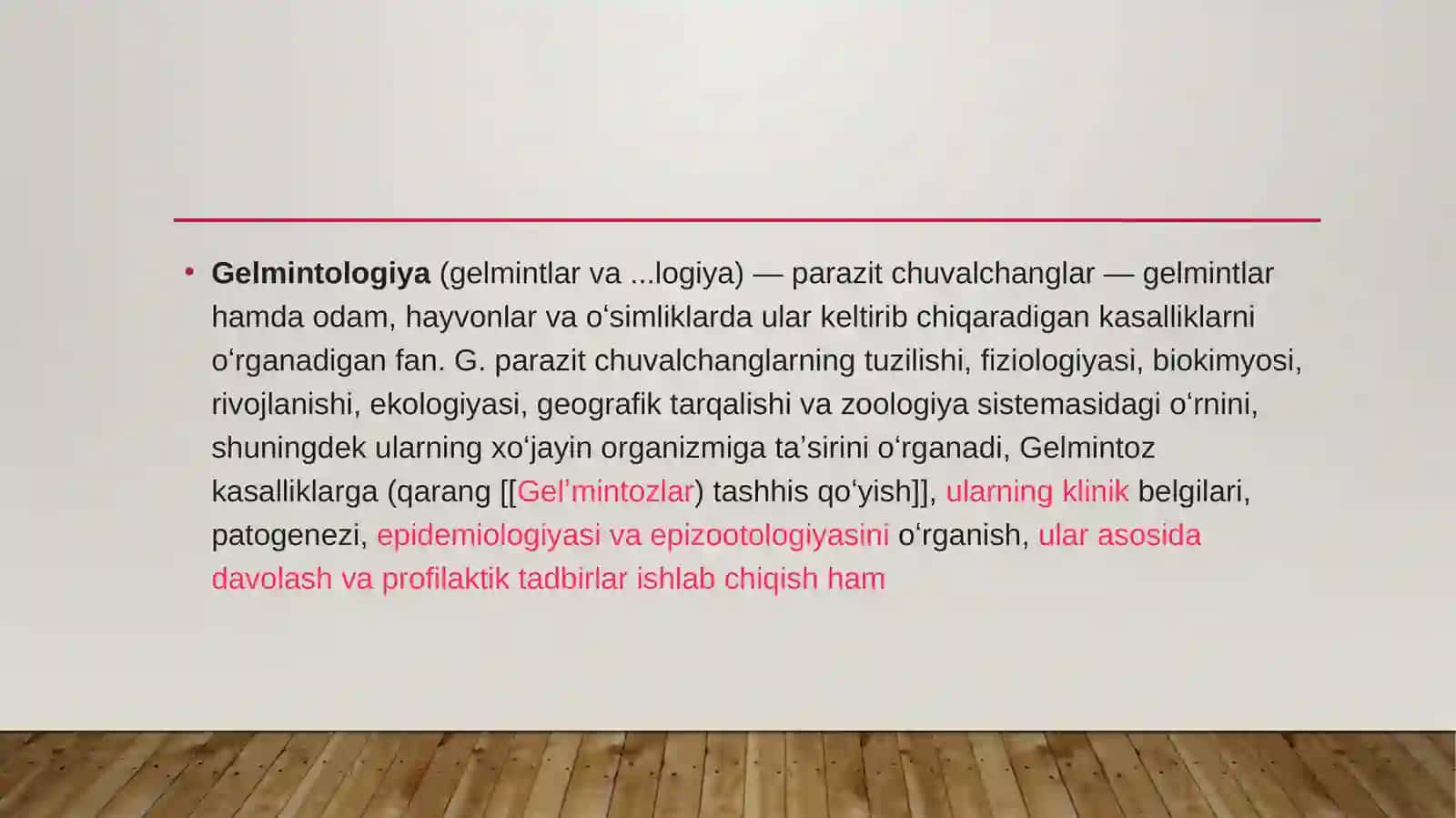 tibbiygelmintalogiya 2