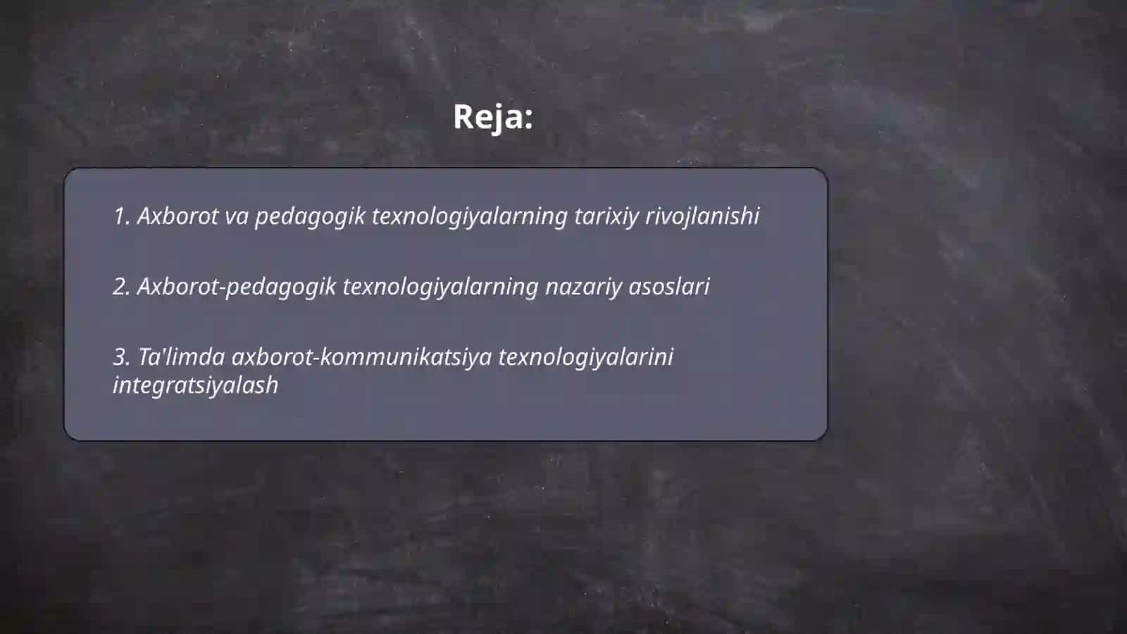 Axborot va pedagogik texnologiya muammolariga oid adabiyotlarning tahlili 2