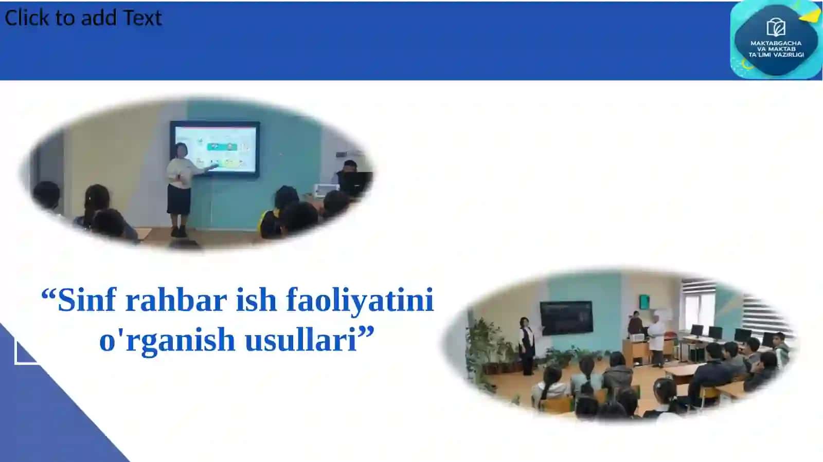 Sinf rahbarining ish faoliyatini o'rganish usullari. 2
