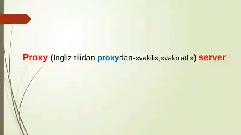 Proxy Server 2