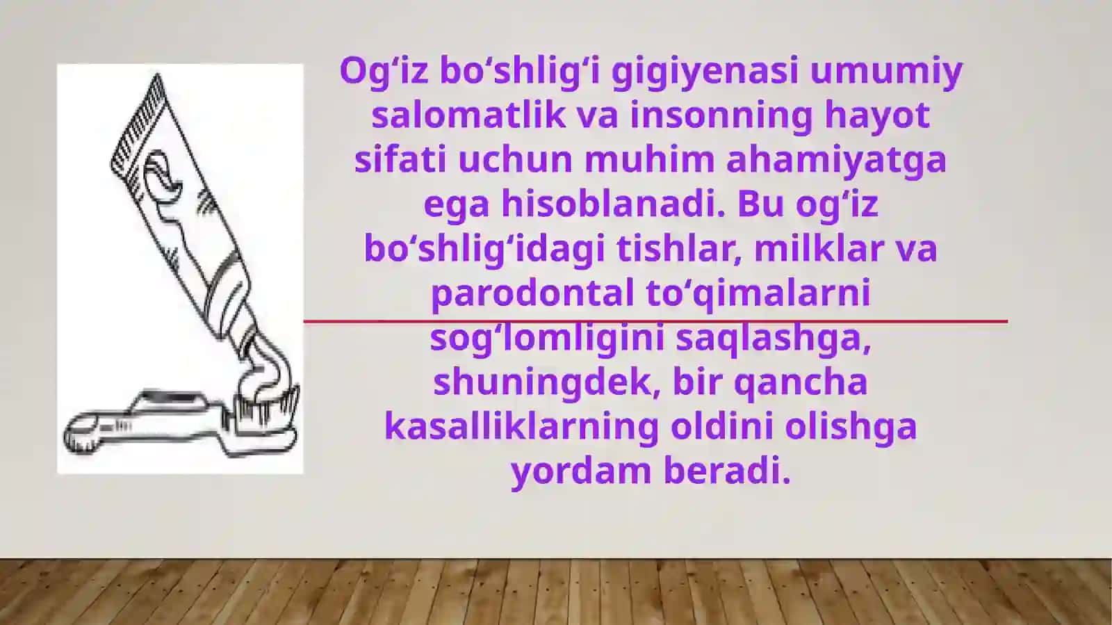 Og’iz bo’shlig’i gigienasini o’rganish va uni bemorlarga o’rgatish 2