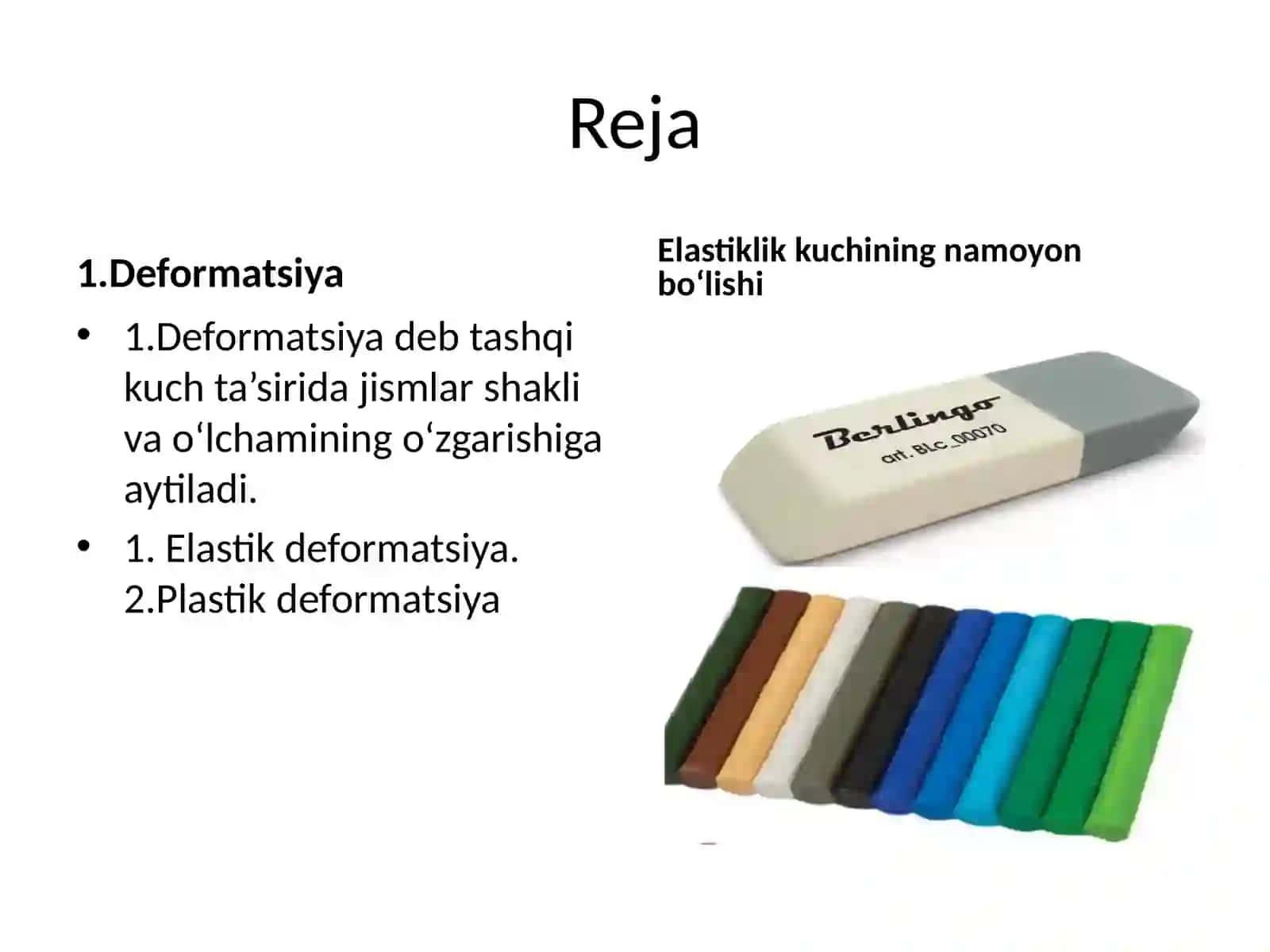 ELASTIKLIK KUCHI 2