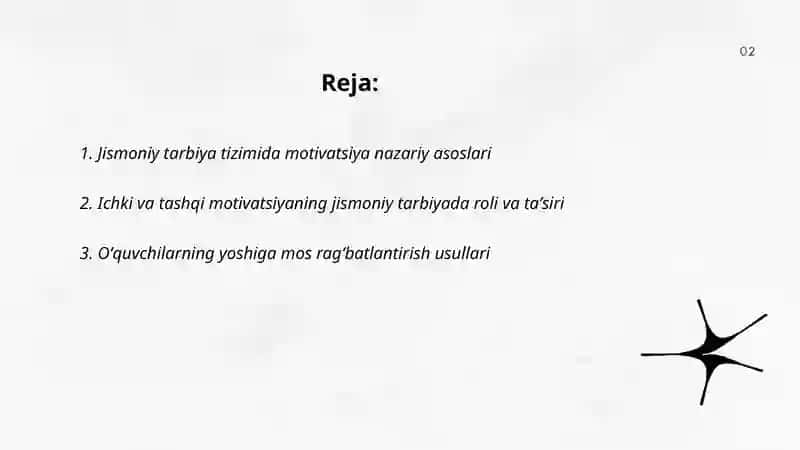 Jismoniy tarbiya tizimida mativatsiya va ragʻbatlantirishning pedagogik axamyati 2
