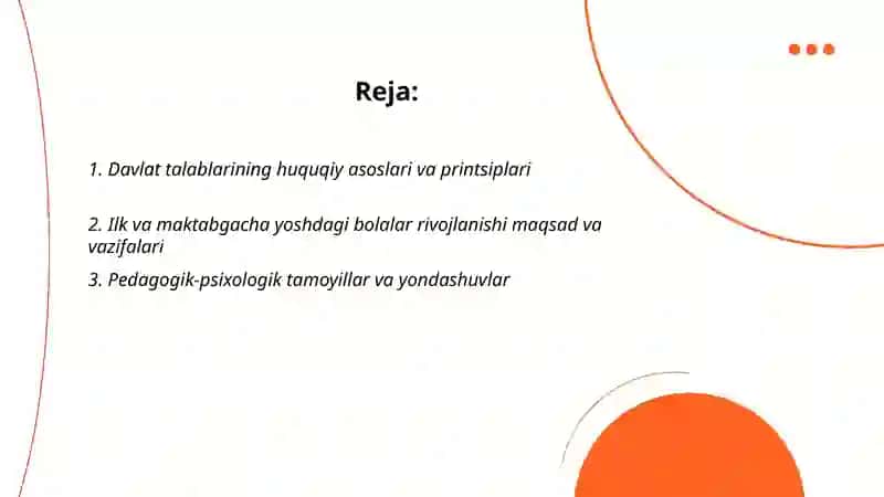 Davlat talablarining mazmuni va mohiyati 2