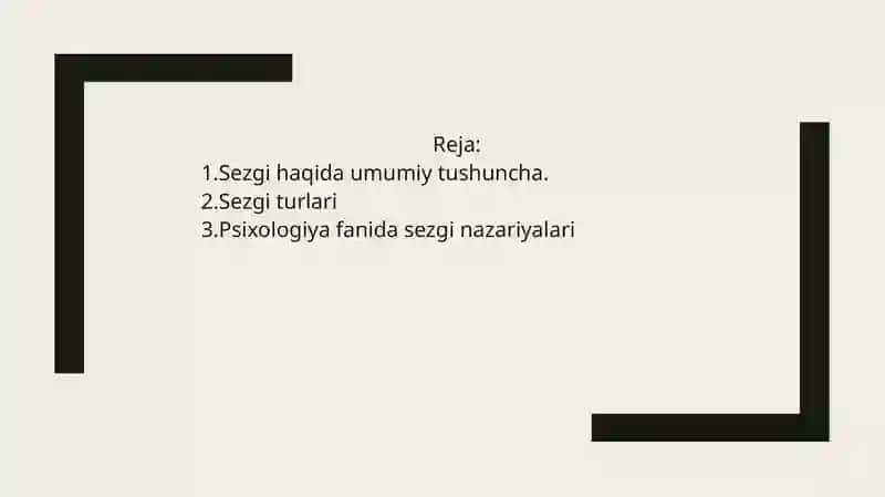 Sezgi haqida umumiy tushuncha 2