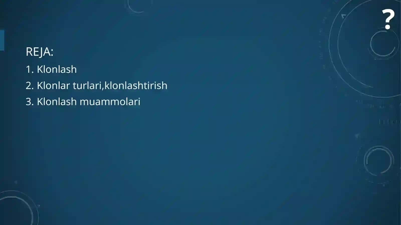 Klon , klonlashtirish va uning tibbiyotdagi ahamiyati 2