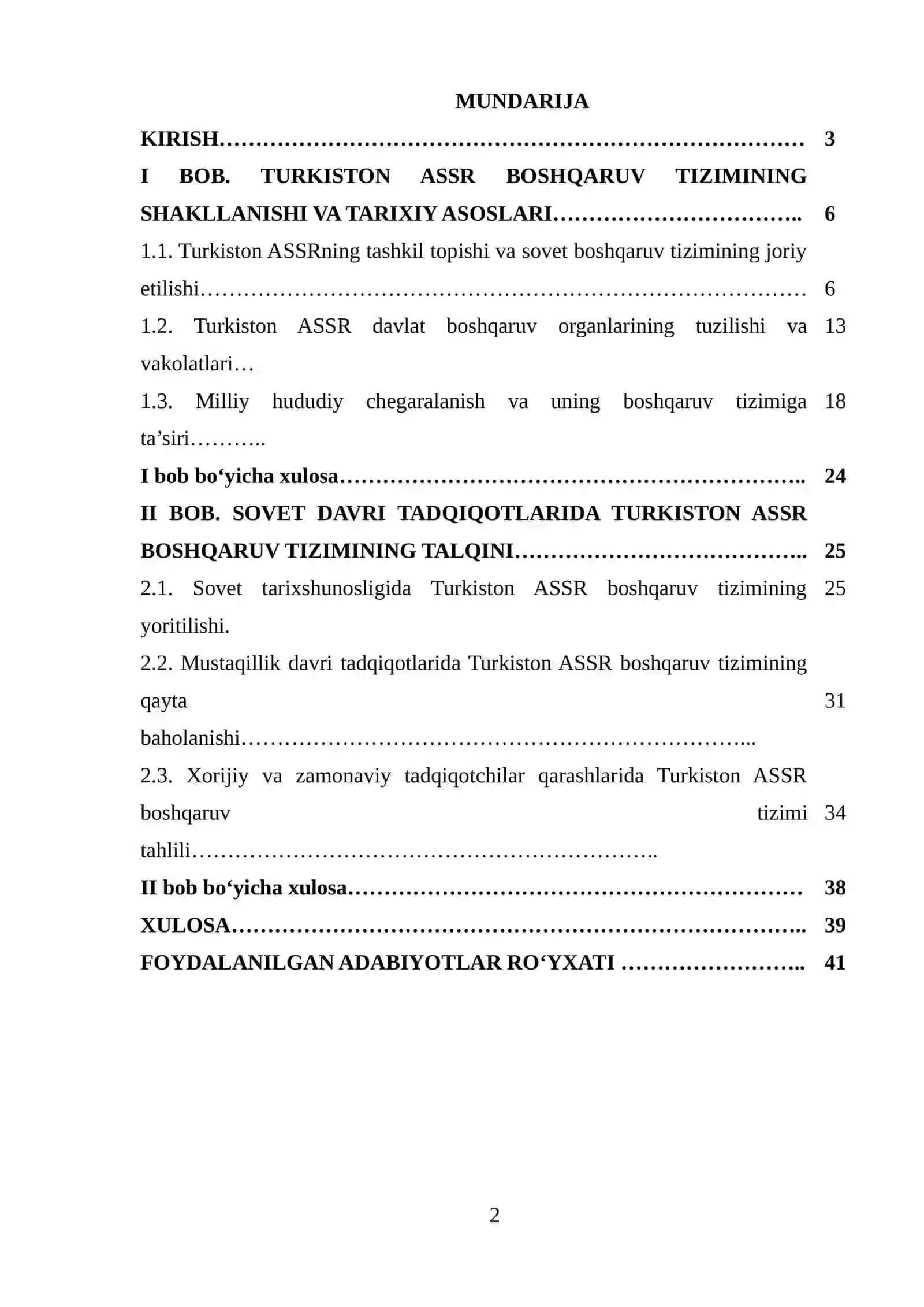 Turkiston ASSR boshqaruv tizimi tarixi 2