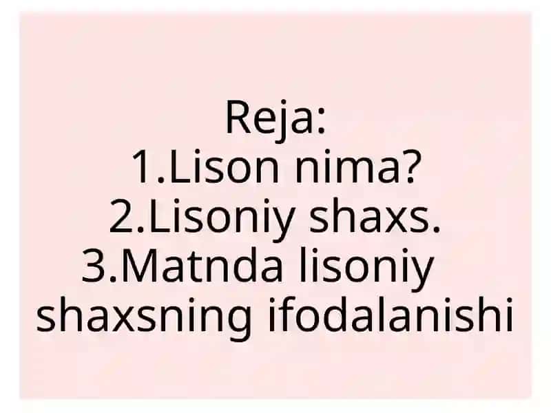 Lingvistika (o'zbek tili) yo'nalishi 2