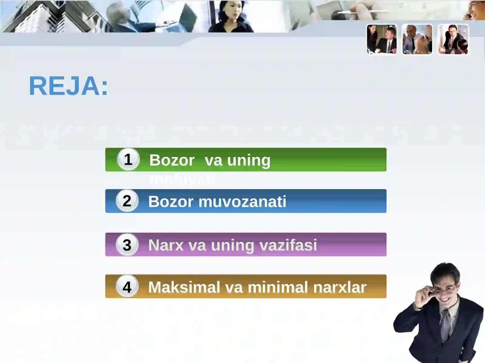 BOZOR MUVOZANATINI TA’MINLASH MODELLARI 2