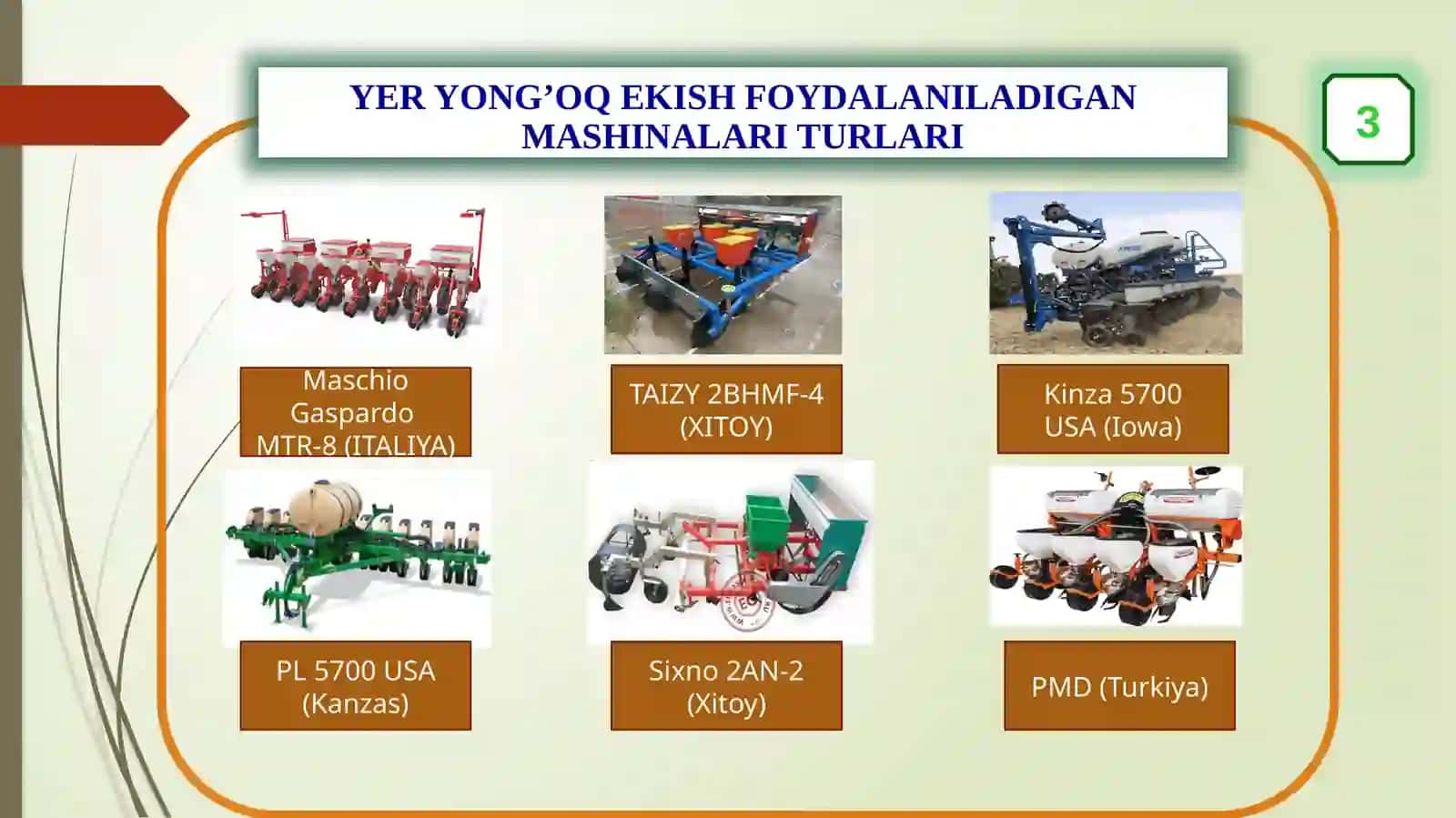 YERYONG’OQ EKISHNING MAVJUD TEXNOLOGIYALARI 2