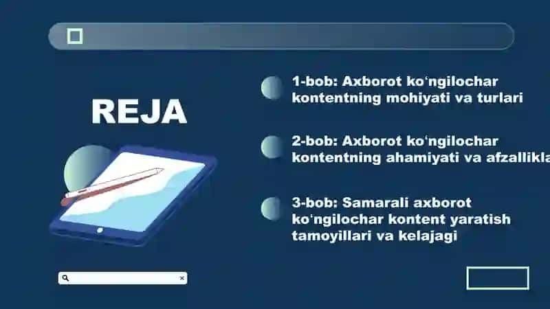 Axborot koʻngilochar kontentning ahamiyati 2