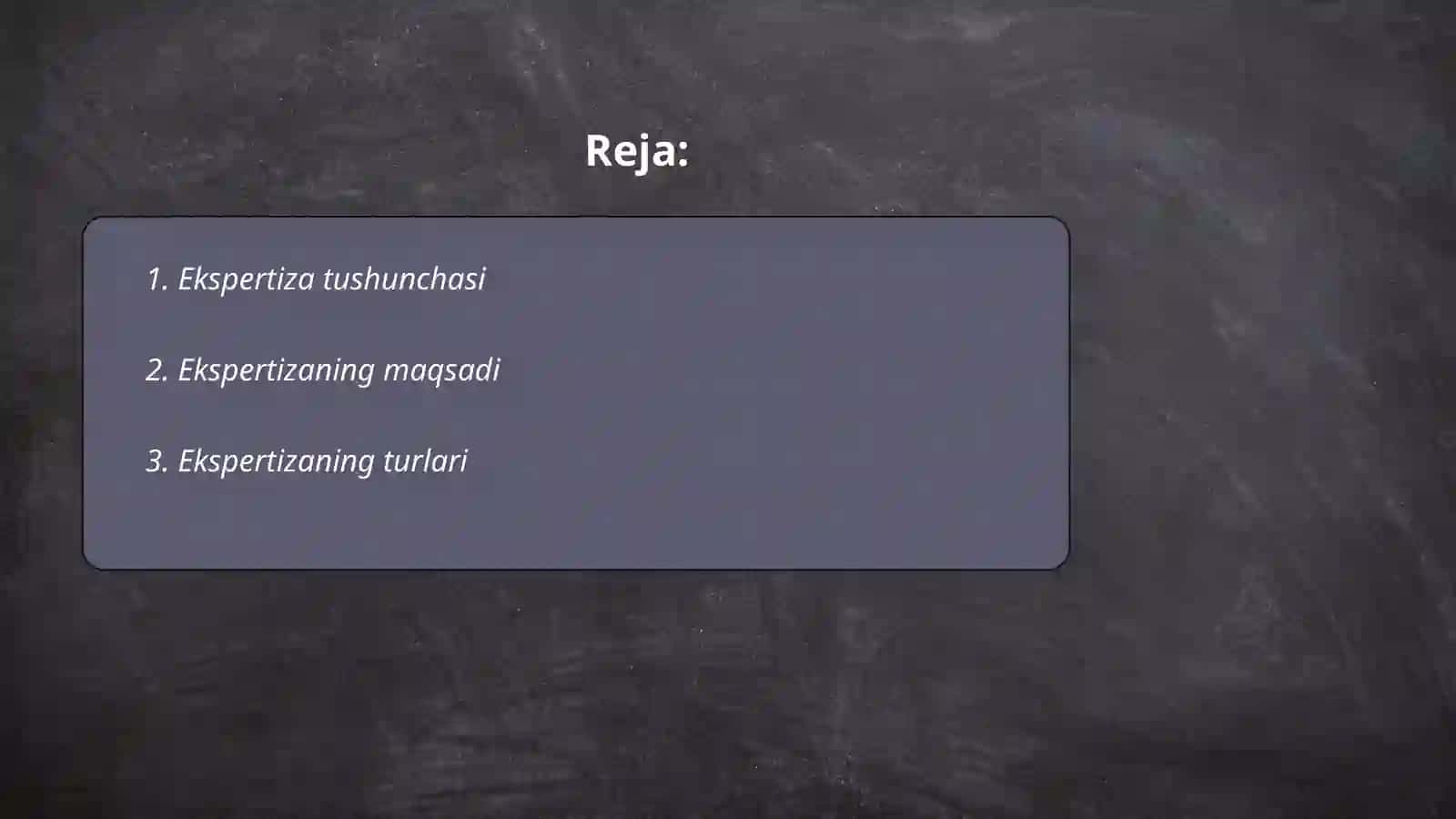 Ekspertiza õtkazishning zaruriyligi va ekspertizani belgilash tartibi 2