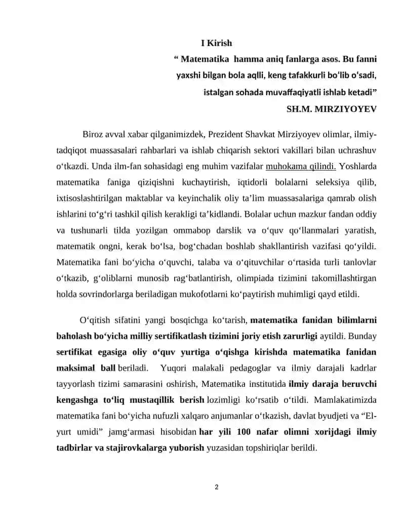 I TUR ARALASH PAROBOLIK TENGLAMALAR UCHUN JEVRA VA NOLOKAL CHEGARAVIY MASALALAR 2