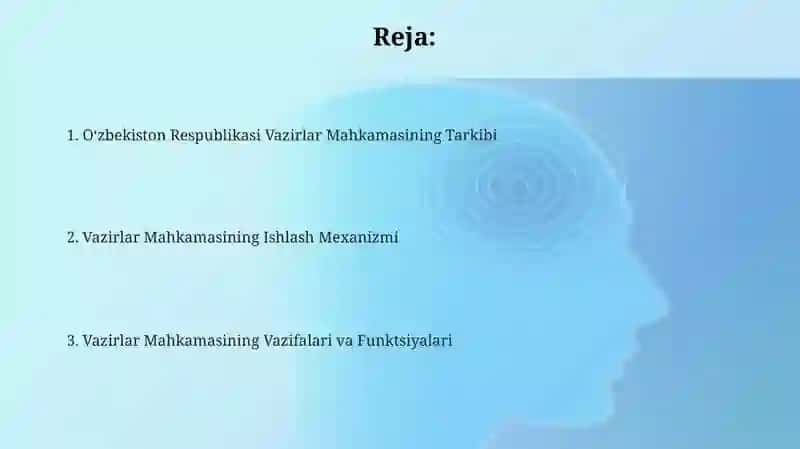 O’zbekiston Respublikasi Vazirlar Mahkamasi 2