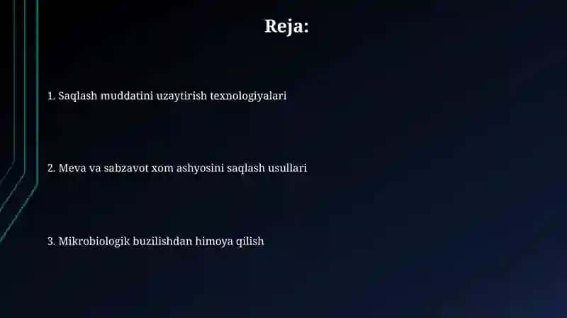 Meva va sabzavotlarni konservalash hom ashyolari 2