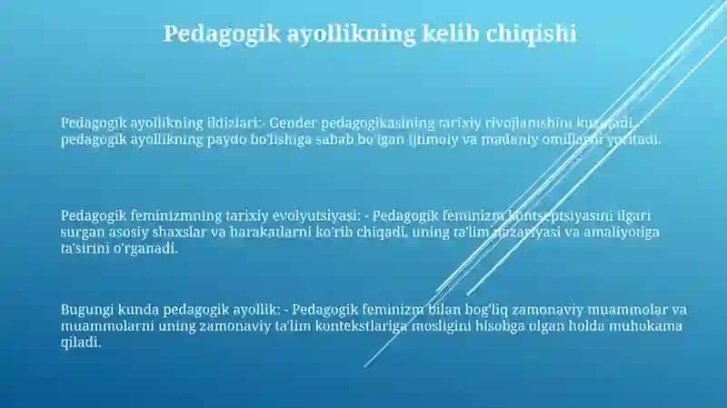 Pedagogik Nazokat Masalalarining Tarixiy Taraqqiyoti 2
