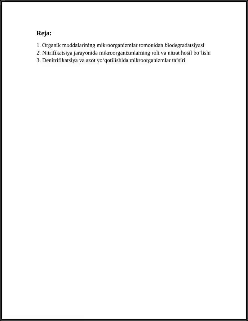 OQOVA SUVLAR KOMPANENTLARIGA MIKROORGANIZMLAR TA’SIRI 2