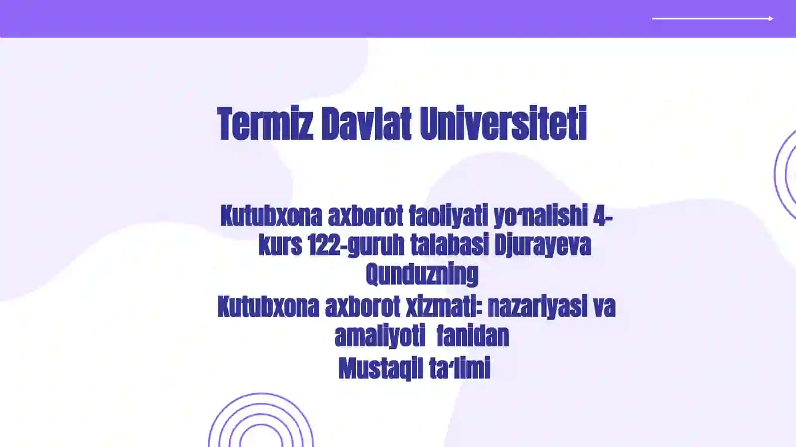 Kutubxona xodimining axborot xizmatidagi roli va ma‘suliyati 2