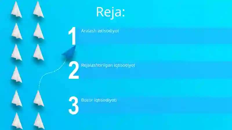 IQTISODIY TIZIMLAR VA ULARNING TURLARI 2