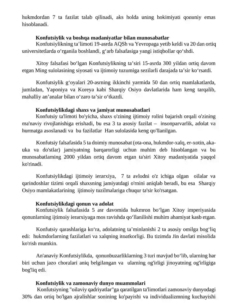 Konfutsiylik ta'limotida 2